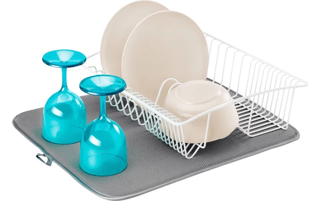 Metaltex Softex Microfaser Abtropfmatte Anthrazit 2 Metaltex Softex Microfaser Abtropfmatte Anthrazit – Bild 2