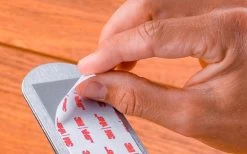 Silwy® Magnet Metall Leiste Mit Ledercoating 50 Cm Blau -Camping Serien Geschäft 297917 2079098