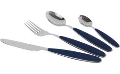 Gimex Edelstahlbesteck Set 16 Tlg. Rot -Camping Serien Geschäft 327731 2538170