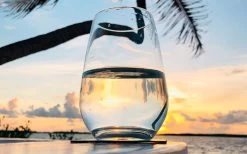 Silwy® Magnet-Kristallgläser Longdrink Mit Untersetzer 4 Tlg. (400 Ml)