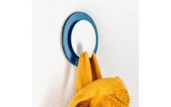 Silwy® Clever Magnethaken Inkl. Metall-Nano-Gel-Pad 5 Cm 2 Tlg. Schwarz