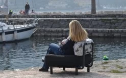 One Bar Element 1 Aufblasbarer Sessel / Sitzelement Light Grey / Green -Camping Serien Geschäft 365732 2413676