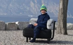 One Bar Element 1 Aufblasbarer Sessel / Sitzelement Light Grey / Green -Camping Serien Geschäft 365744 2413685