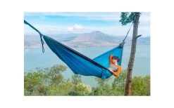 Ticket To The Moon Original Hammock Hängematte Navy Blue / Purple -Camping Serien Geschäft 383621 2789260