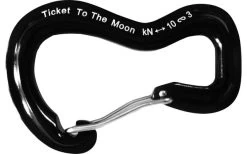 Ticket To The Moon Aluminium 10kN Aluminium Karabiner 2 Stück