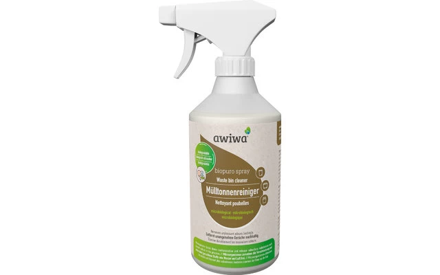 Awiwa Biopuro Mikrobiologischer Bio-und Mülltonnenreiniger 0,5 Liter 1 Awiwa Biopuro Mikrobiologischer Bio-und Mülltonnenreiniger 0,5 Liter