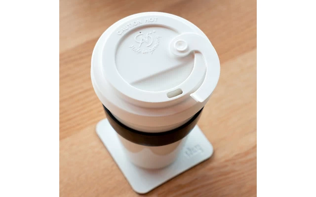 Silwy® To-Go-Cup Porzellan Becher Mit Deckel Inkl. Metall-Nano-Gel Pad Untersetzer (350 Ml) 3 Silwy® To-Go-Cup Porzellan Becher Mit Deckel Inkl. Metall-Nano-Gel Pad Untersetzer (350 Ml) – Bild 3