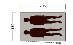 Outwell Freistehendes Innenzelt Blau -Camping Serien Geschäft 439200 3116115