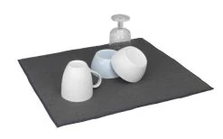 Wenko Mikrofaser Abtropfmatte Miko Blau -Camping Serien Geschäft 492272 3504779