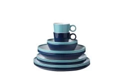Mepal Flow Cappuccinotasse 375 Ml Nordic Blue -Camping Serien Geschäft 500360 3440532