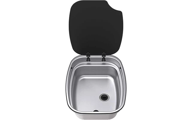 Thetford Argent Bowl Spülbecken Edelstahl 9,5 Liter 1 Thetford Argent Bowl Spülbecken Edelstahl 9,5 Liter