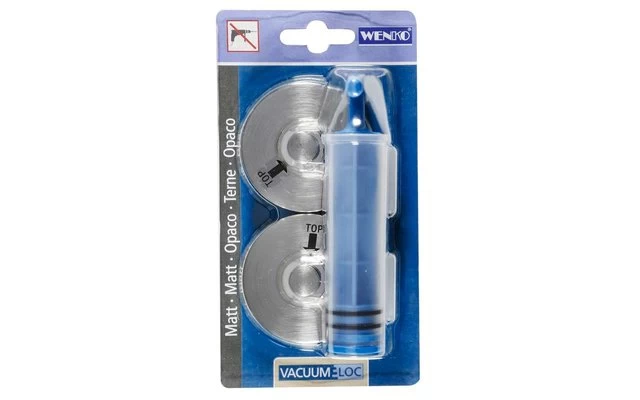 Wenko Vacuum-Loc Adapter Matt Premium 2er Set Befestigen Ohne Bohren 1 Wenko Vacuum-Loc Adapter Matt Premium 2er Set Befestigen Ohne Bohren