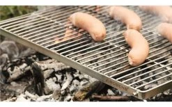 Robens Lassen Grilluntersetzer Kombi S Silber -Camping Serien Geschäft 515303 3384524