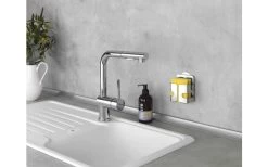 Wenko Turbo-Loc Edelstahl Schwammhalter Rostfrei, Befestigen Ohne Bohren -Camping Serien Geschäft 516248 3543938