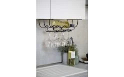 Wenko Schrankeinsatz Flaschen- Und Gläserhalter Für 6 Gläser Und 4 Flaschen -Camping Serien Geschäft 516692 3503750