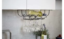 Wenko Schrankeinsatz Flaschen- Und Gläserhalter Für 6 Gläser Und 4 Flaschen -Camping Serien Geschäft 517544 3503762