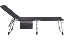 Crespo AL-363 Sonnenliege Dunkelgrau -Camping Serien Geschäft 531177 3472317