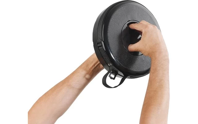 WEDO SitToGlow Teleskophocker Mit LED Schwarz 2 WEDO SitToGlow Teleskophocker Mit LED Schwarz – Bild 2