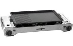 Brunner Devil Double Grill 2-flammiger Kartuschen-Gaskocher -Camping Serien Geschäft 538516 3677912