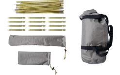 Tambu Binodana 2 Personen Trekking Kuppelzelt Braun -Camping Serien Geschäft 575979 3936067