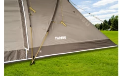 Tambu Agnikunda Komfort Vis à Vis 4 Personen Trekking Tunnelzelt Braun -Camping Serien Geschäft 575999 3935687