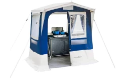 Brunner Gusto NG III Küchenzelt 200 X 200 Cm Blau -Camping Serien Geschäft 619071 4793141