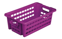 Lockweiler Basic A5 Stapelkorb Brombeer -Camping Serien Geschäft 633079 4378887