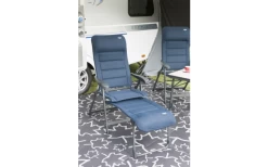 Crespo RP-215 Air Deluxe Fußhocker Grau -Camping Serien Geschäft 687960 4681071