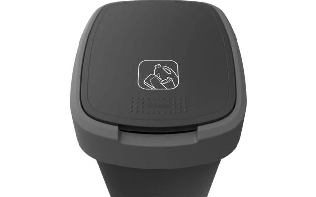 Rotho Twist Abfalleimer Mit Schwing- Und Klappdeckel 25 Liter Lime Grün 2 Rotho Twist Abfalleimer Mit Schwing- Und Klappdeckel 25 Liter Lime Grün – Bild 2