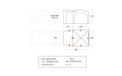 Vango Tailgate Hub Low -Camping Serien Geschäft 703193 4852478