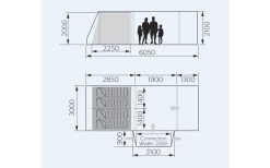 Dometic Rarotonga DA FTT 401 AIR LH Aufblasbares Driveaway Vorzelt 3 M Modell Links -Camping Serien Geschäft 707762 4801544