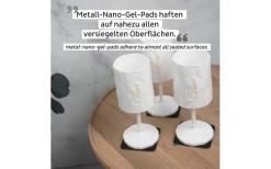 Silwy® Magnet-Kunststoffglas WEIN CHEERS WHITE (0,3l) -Camping Serien Geschäft 709943 4852535