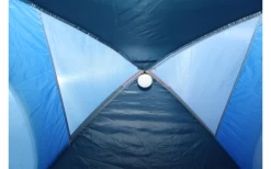 High Peak Monodome XL Freistehendes Einfachdach Kuppelzelt 4 Personen Blau/grau -Camping Serien Geschäft 711731 4828715