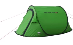 High Peak Vision 2 Einfachdach Pop Up Wurfzelt Grün -Camping Serien Geschäft 712310 4827938