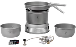 Trangia Trangiakök 27-3 UL Campingkochset 3- Teilig Mit Gasbrenner Set 1