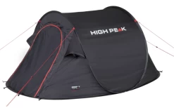 High Peak Vision 3 Einfachdach 3 Personen Pop Up Wurfzelt Schwarz -Camping Serien Geschäft 728324 4878926