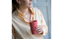 Koziol Connect Cup L Trinkbecher 350 Ml Nature Coral -Camping Serien Geschäft 728504 4914932