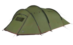 High Peak Falcon 4 LW Lightweight 4 Personen Tunnelzelt Aluminium Gestänge Olive/rot -Camping Serien Geschäft 733376 4904132