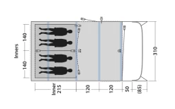 Outwell Avondale 4PA Tunnelzelt 11 Outwell Avondale 4PA Tunnelzelt -Camping Serien Geschäft 748517 5009087