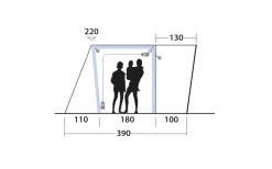 Outwell Jonesville 290 SA Flex Busvorzelt + ONS Leuchtelement-Set Bundle 9 Outwell Jonesville 290 SA Flex Busvorzelt + ONS Leuchtelement-Set Bundle -Camping Serien Geschäft 748541 5008487