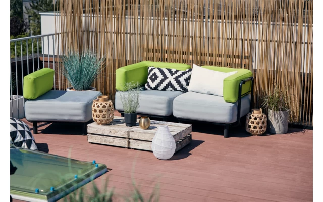 One Bar Element 1 L-Rückenlehnenbezug Peridot Green 2 One Bar Element 1 L-Rückenlehnenbezug Peridot Green – Bild 2