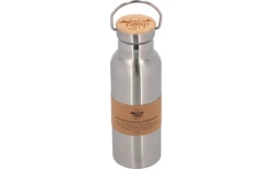 Camplife Edelstahlflasche Mit Bambusdeckel 350 Ml -Camping Serien Geschäft 823799 5322380